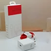 สีขาว 80W US+สายสีแดง+กล่อง