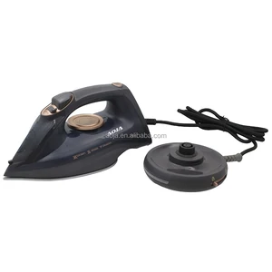 AOJA Ceramic LED Steam Iron 2200W High Power | Anti-Calc | 0.3-1g Burst Steam + 20-30g/min Continuous Steam | 1 Year Warranty