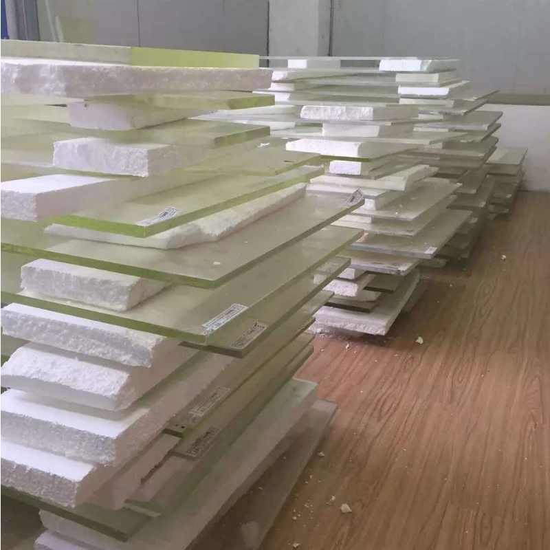Hospital X-ray protection lead glass