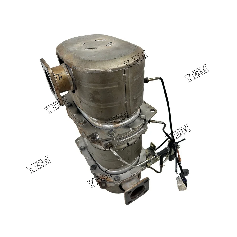 Muffler 1J585-18151 Fit for Kubota V3800 Engine 3