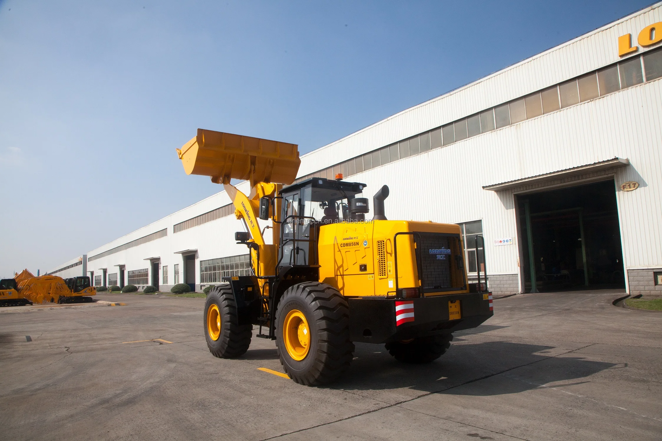 5 Tons Joystick Control Wheel Loader CDM853 for Efficient Construction