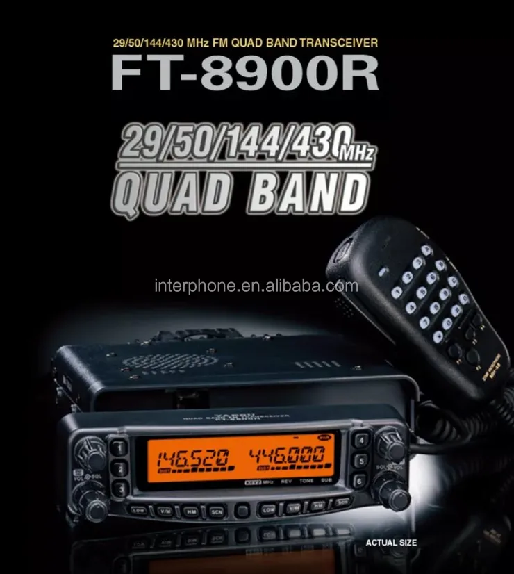 Yaesu Ft-8900r Vehicle Radio,Professional Vhf/uhf Mobile Car Radio