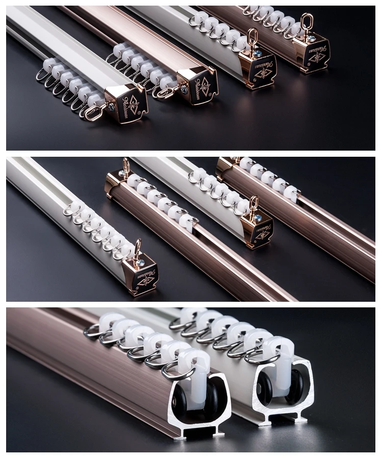 Wholesale Plastic Hook Hanging Curtain Curtain Tracks With Curtain ...