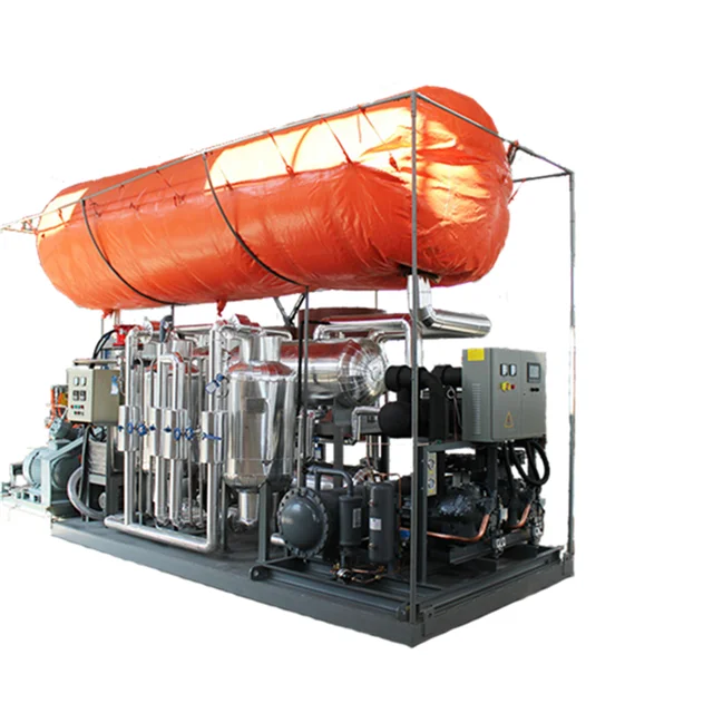 Low Energy Consumption Electric CO2 Generator 99.99% Purity Acid-Base CO2 Extractor System for Dry Ginger Soda