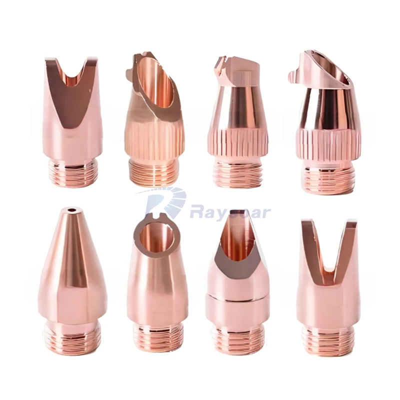 Laser Welding Nozzle M10 H25 Laser Welding Wire Feeding Nozzle for QILIN Kirin Fiber Laser Handheld Welder Welding Machine