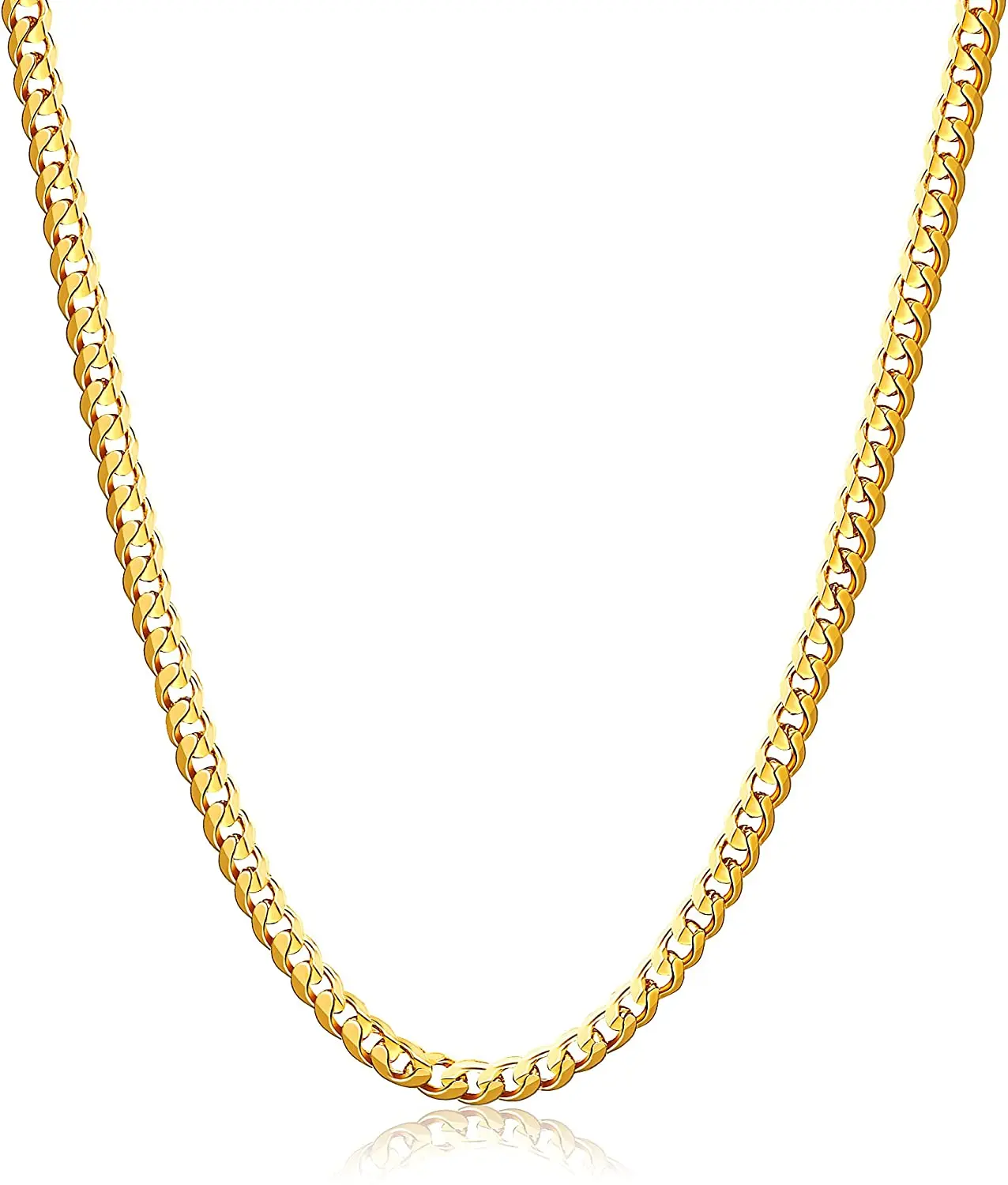 thin gold cuban chain