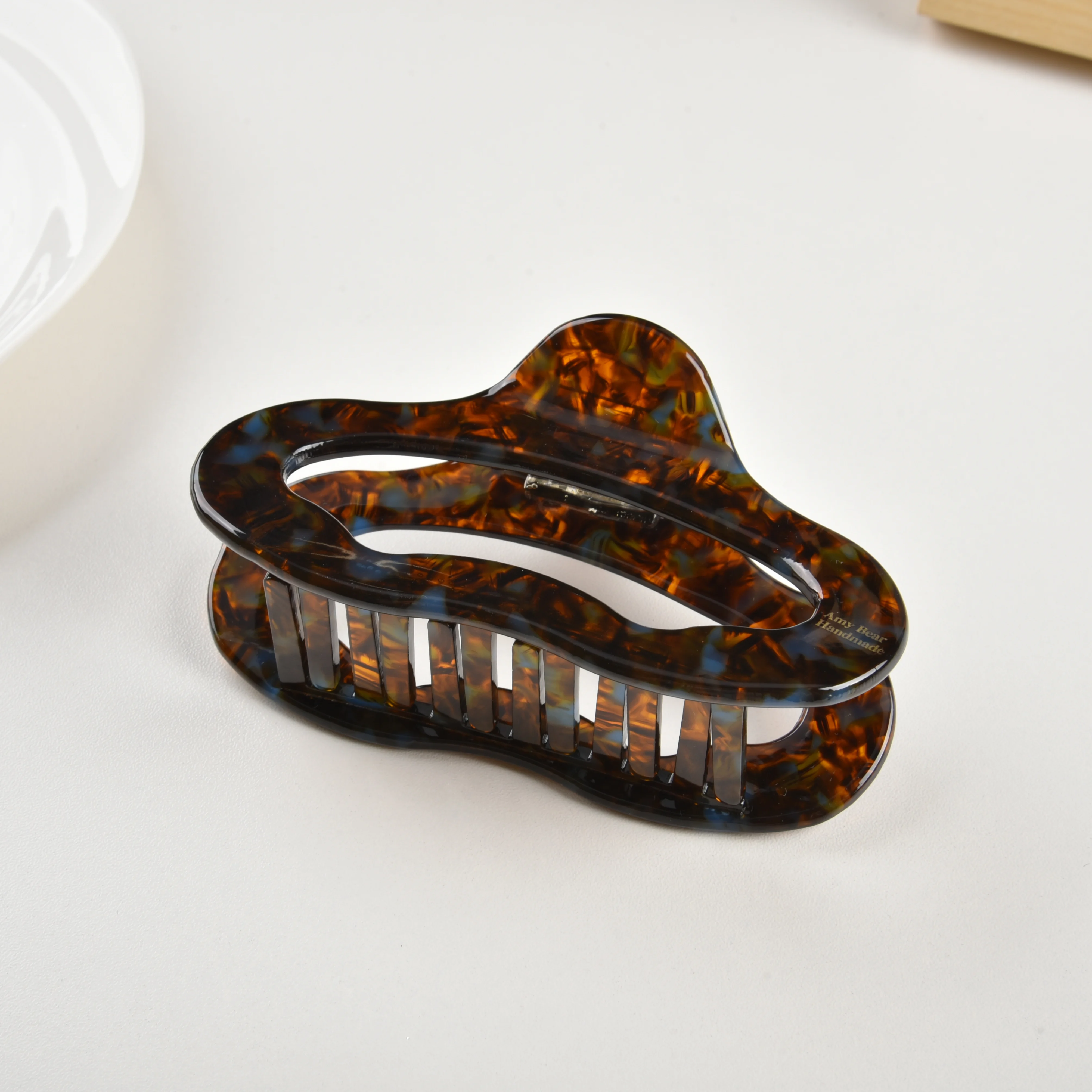 Bsci Factory Yhj New Design Hair Accessories Large Geometric Irregular