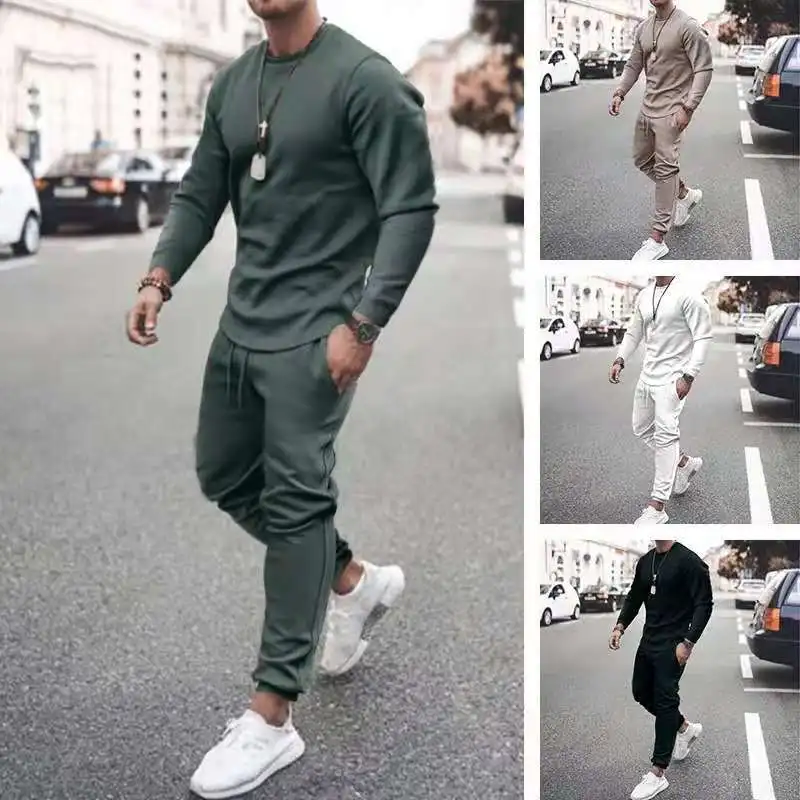Men Plain Track Sweat Jogging Jogger