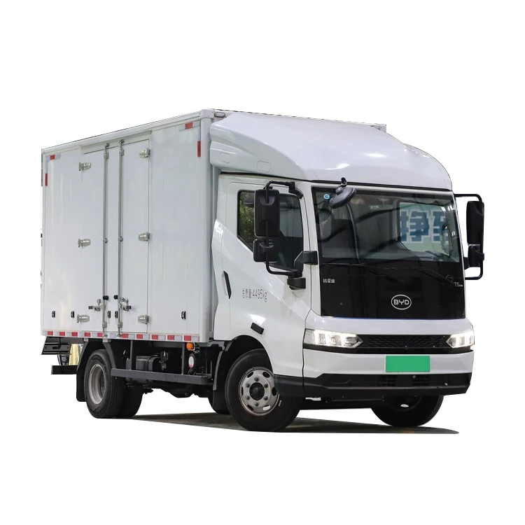 BYD T5 Urban Delivery EV Light Truck New Energy Pure Electric Vehicle with Left Steering BYD T5 Urban Delivery EV Light Truck