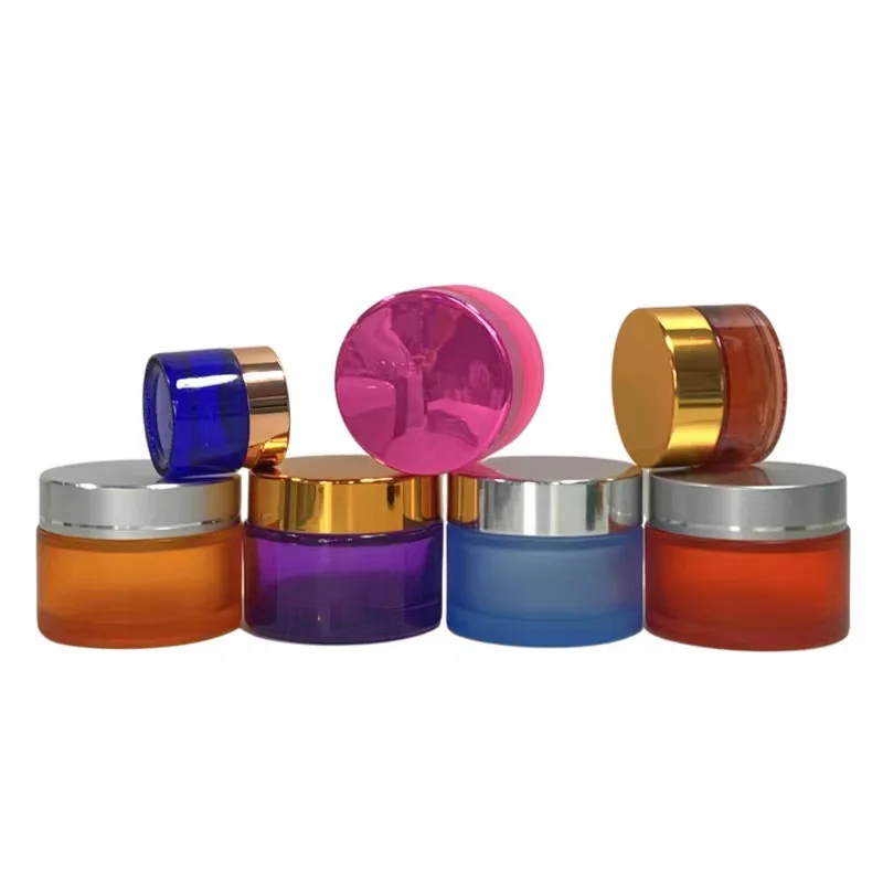 Alibaba.com: Customize Cosmetics Packaging Lip Balm Glass Jar 3g 5ml 5g 10g Eye Cream Container ...