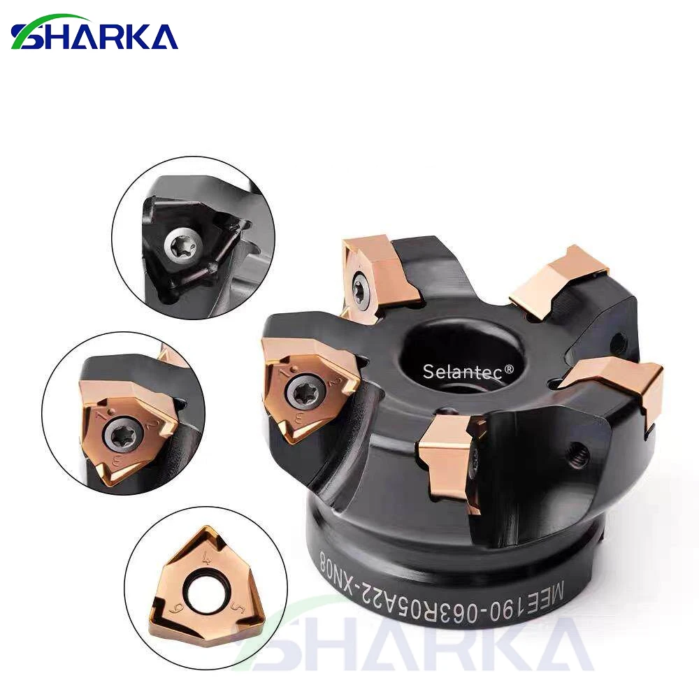 CNC Milling Insert XNMX080608 & WNMU060408 for Steel, Aluminium