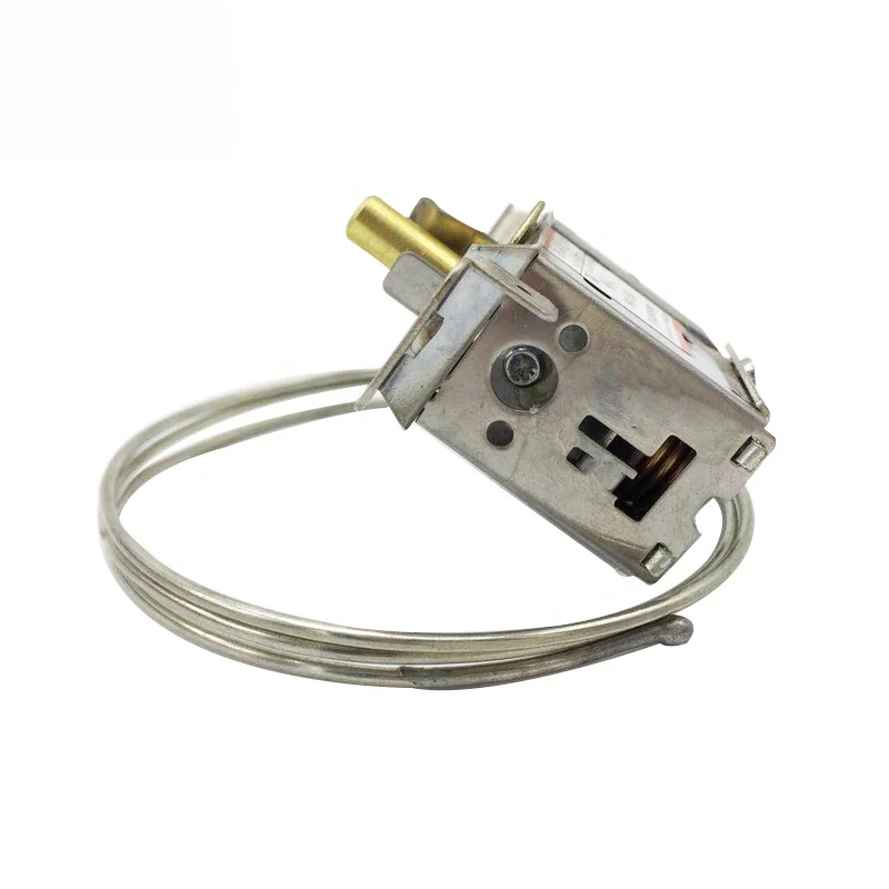 Thermostat Refrigerator Freezer Mini Fridge Parts Capillary HVAC Bimetal Thermostat PFN-150M SAGINOMIYA