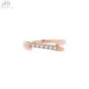 18K Solid Rose Gold