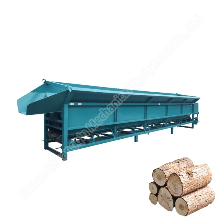 Palm Tree Debarking Machine Double Roll Wood Debarking Machine Tree Branch Debarking Machine