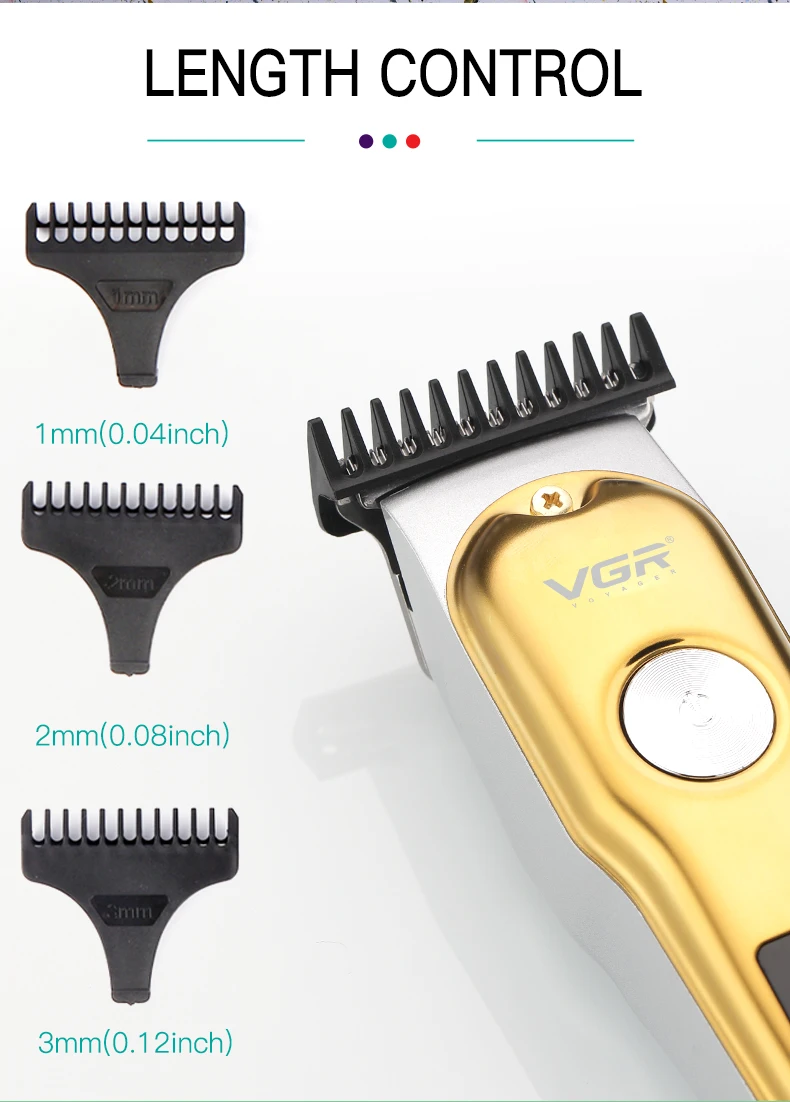 Vgr V290 T Blade Zero Cut Machine Professional Cordless Barber Hair