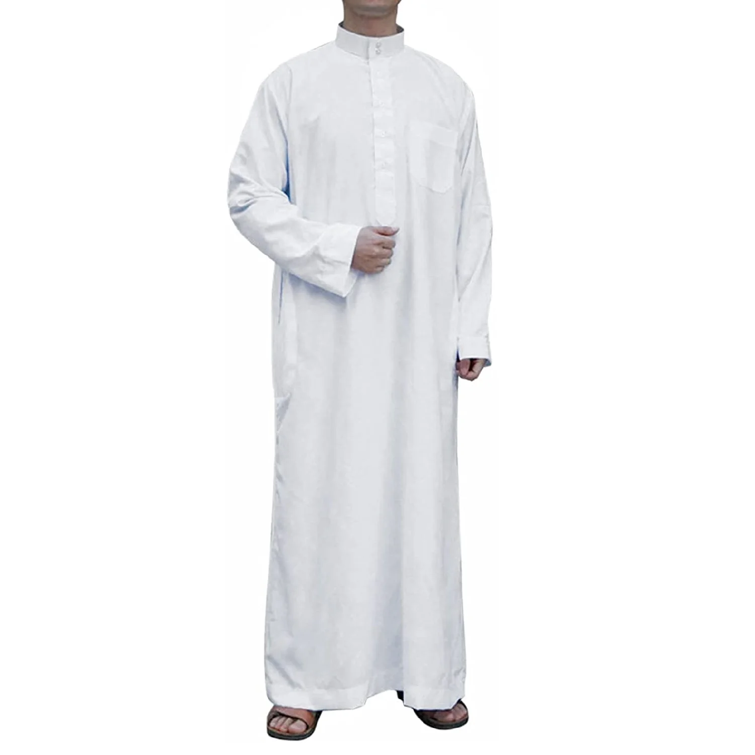 2023 Muslim Man Clothing Islamic Modern Traditional Khamis Arab Islamic ...