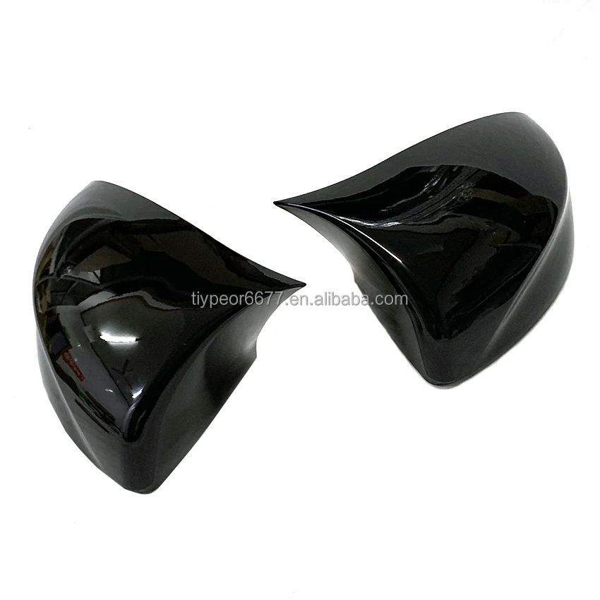 product glossy black side wing rearview mirror cover for mg 5 mg5 front left  right car decoration chinese style car-7