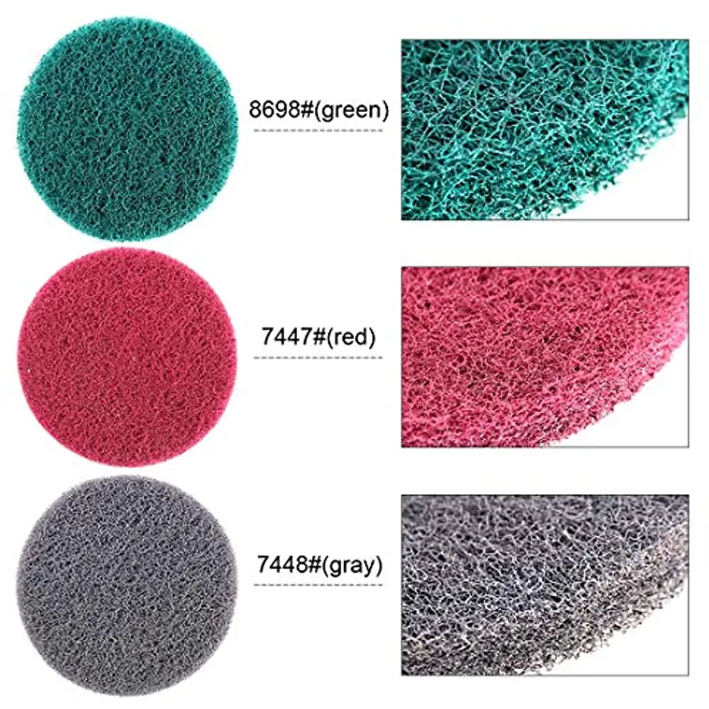 3m 8698 Scotch Brite Fine Grade Scouring Hand Pad 8698 Aluminum Oxide