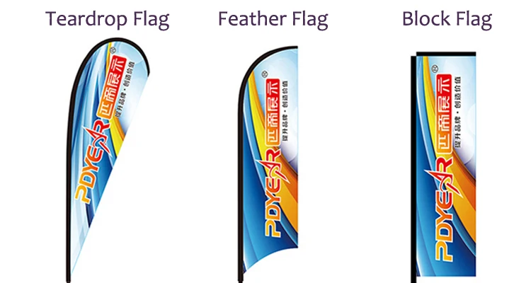 Advertising Custom Flying Banners Bali Bow Sail Swooper Teardrop Flag ...