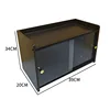 Sliding door shelf, 2 tiers, 40