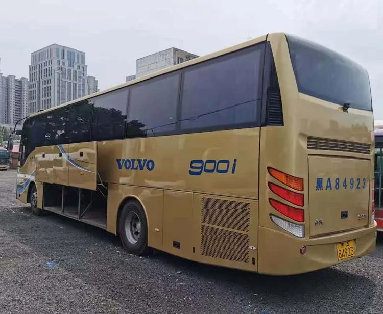 Low price Asiastar 13 meters front diesel euro2 70 seater long drive new coach bus for sale