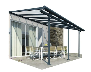 EX-factory Outdoor Waterproof Pergola Opening Roof Louver Retractable Aluminium Remote Control Arches Arbours Garden Pergola