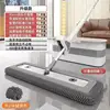 Extra Large M45cm Flat Mop [2mm Thick Chenille Cloth] Folding Bucket