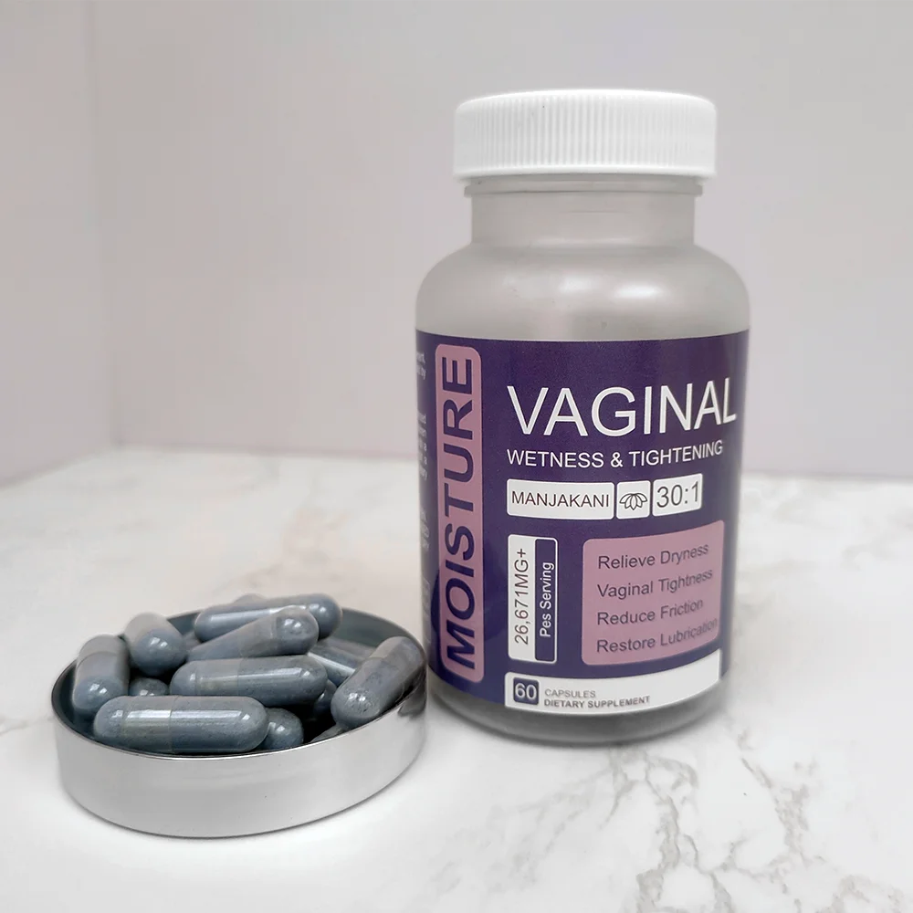 Vaginal Moisture Support Capsules Women Adult Supplement Manjakani Maca  Root Fenugreek Extract Hormonal Balance Immune Support