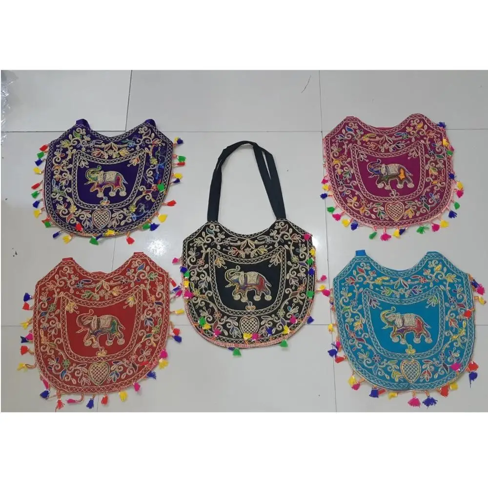 Latest Hand bag designs for women | Lovely Kutch Work Bags | Handicrafts  exhibition | Hybiz TV - YouTube