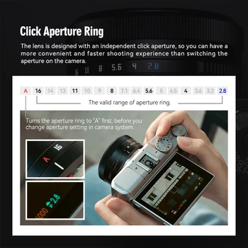 TTArtisan 27mm F2.8 AF Auto Focus Lens STM APS-C Lens for Fujifilm XF Mount XA7 XT30 XPRO XE4 XS10 Only 93g Camera Lens detail image