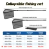 Portable Folding Landing Net Black 3.0m
