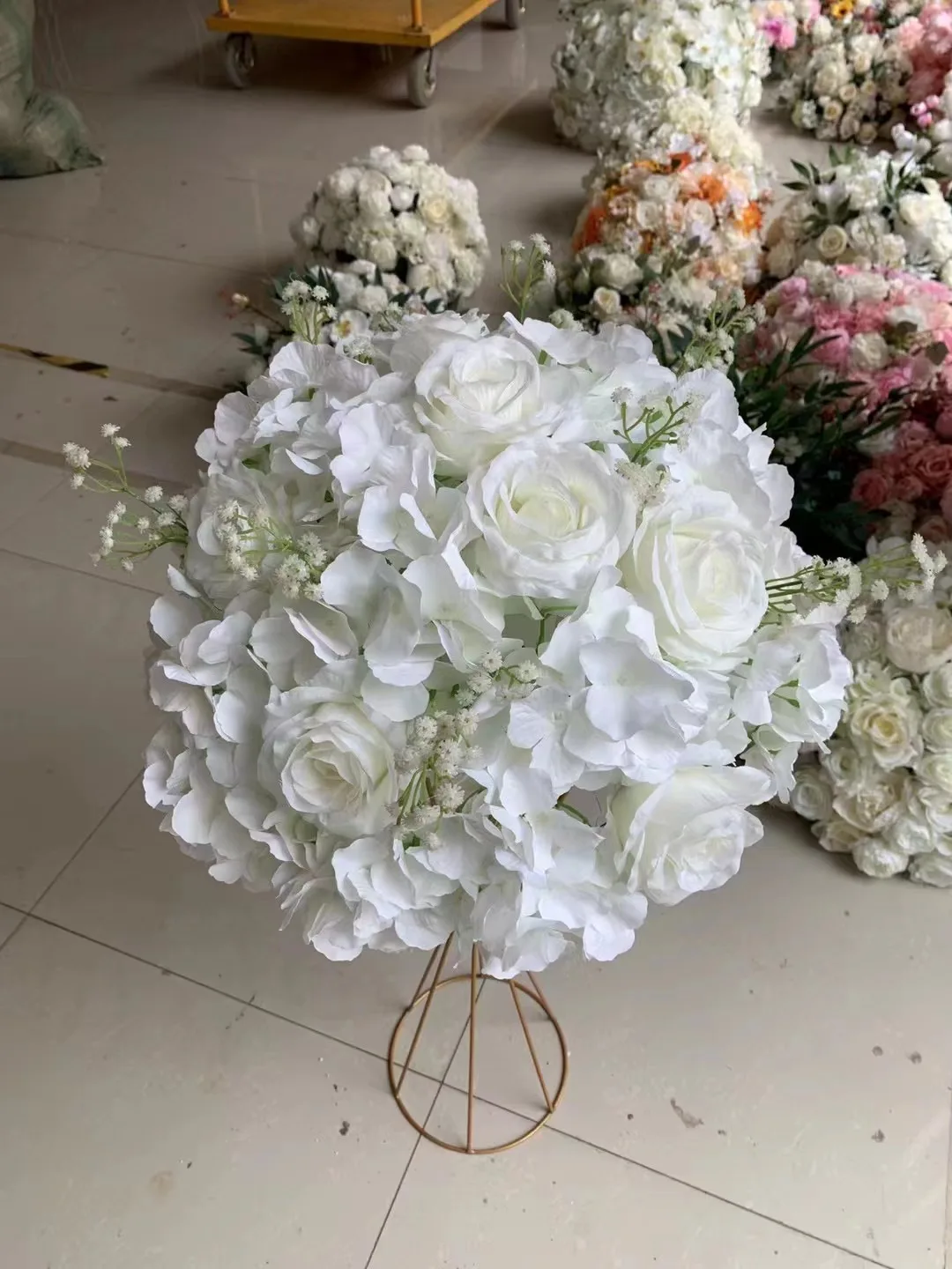 C20 Top Quality Flower Ball Wedding Centerpieces Red Rose White Purple ...