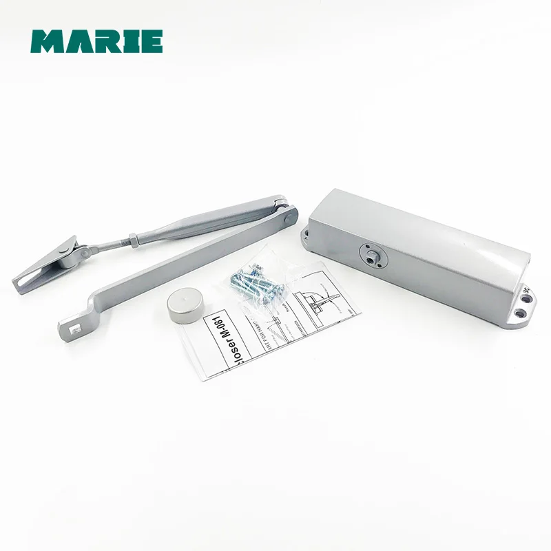 
 Литой под давлением алюминиевый Гладкий Автоматический Дверной гидравлический Дверной доводчик  