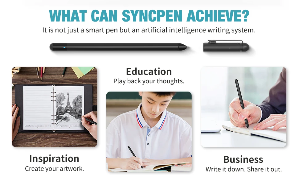 Newyes Digital Note Book Smart Writing Set Handwriting Recognition