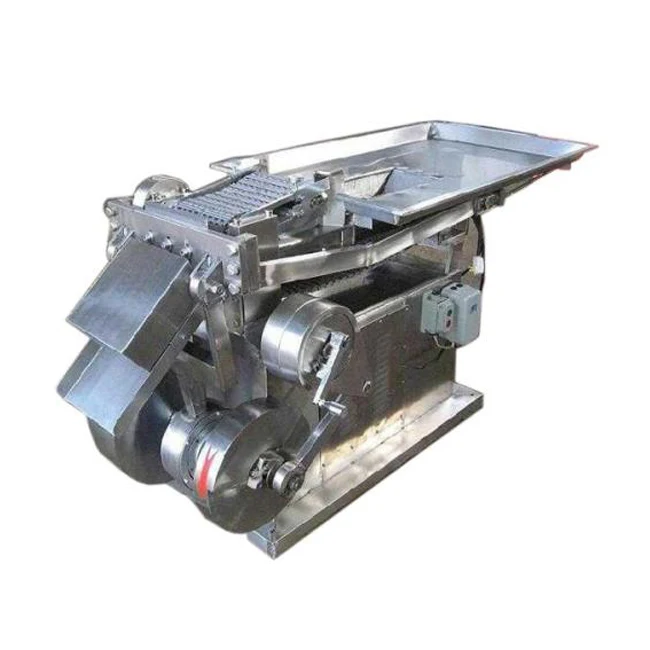 Linear Large Reciprocating Traditional Chinese Herbs Slicer Dandelion Root Cutting Section Decoction Piece Cutting Machine