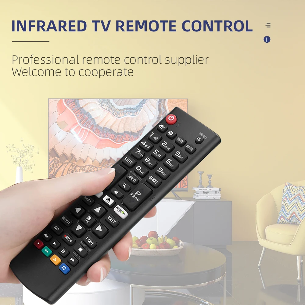 AKB75095307 Universal Remote Control Compatible for All LG TV Remote LED OLED LCD UHD HDTV 3D 4K AKB75095308