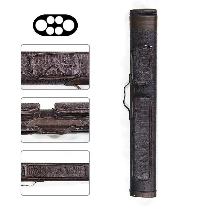 Custodia Per Stecca Da Biliardo James Parker - Blu - 86 Cm - Con Scomparti Per Accessori - Foto 8