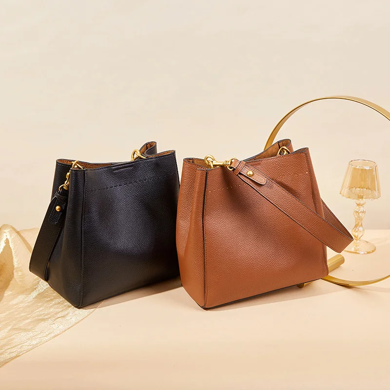 Leather Ladies Shoulder Bag Hand Handbags Women Wholesale Shoulder Leather Messenger Hand Bags for Women