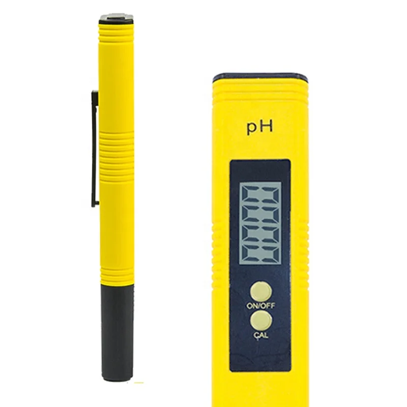 Portable Lcd Pen Type Ph Meter Digital 0.0-14.0ph Tester Ph Analyzer ...