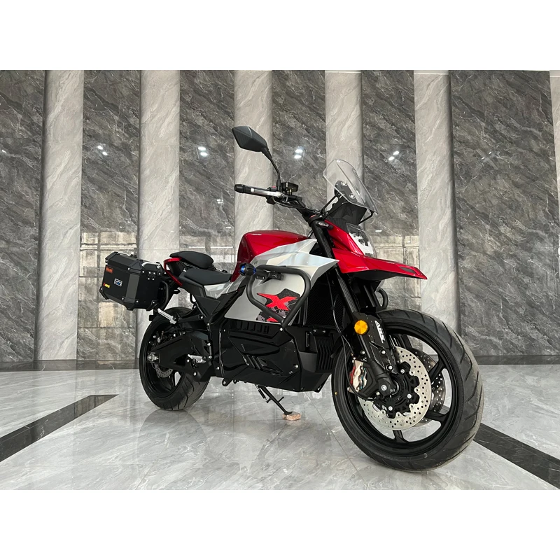 High Speed Power Smart Retro Customized Color Sidecar Electric Motorcycle for Adults