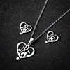Heart musical note steel