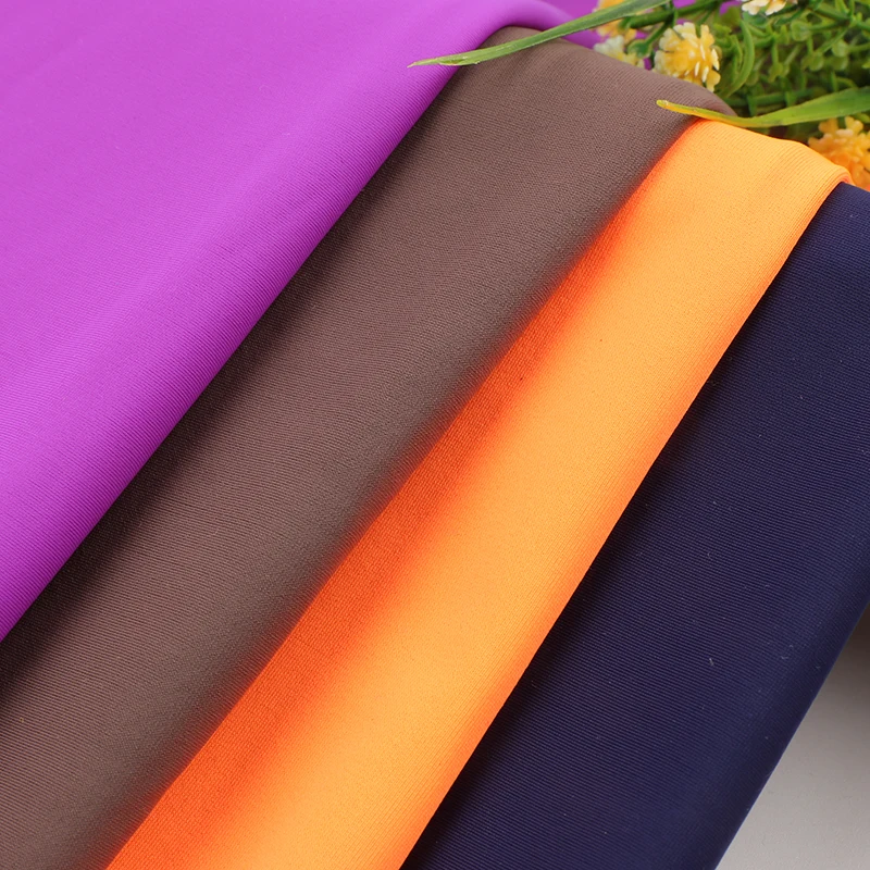 82 Nylon + 18 Spandex Swimsuit Fabric,4 Way Stretch Knitted Fabric