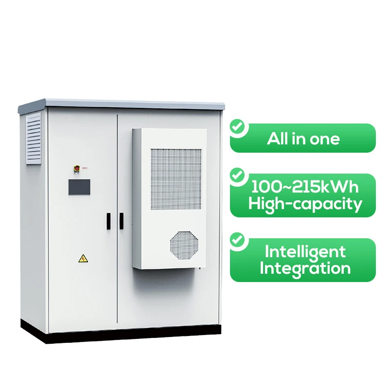 All in One Industrial Bess 100kwh 200kwh 300kwh Lifepo4 Battery Cabinet ...