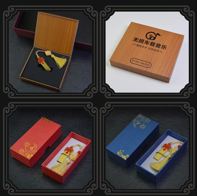 2021 Custom Chinese style USB Flash Drive 2GB 4GB 8GB 16GB 32GB 64gb 128gb Metal Brand Pen Drive u disk - ANKUX.COM