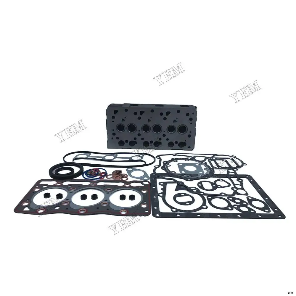 D905 Engine Cylinder Head With Full Gasket Set for Kubota