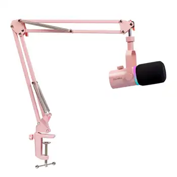 FEELWORLD PM1 Factory Wholesale Dual XLR/USB Microphone Custom LOGO OEM for Live Streaming Recording YouTube Gaming