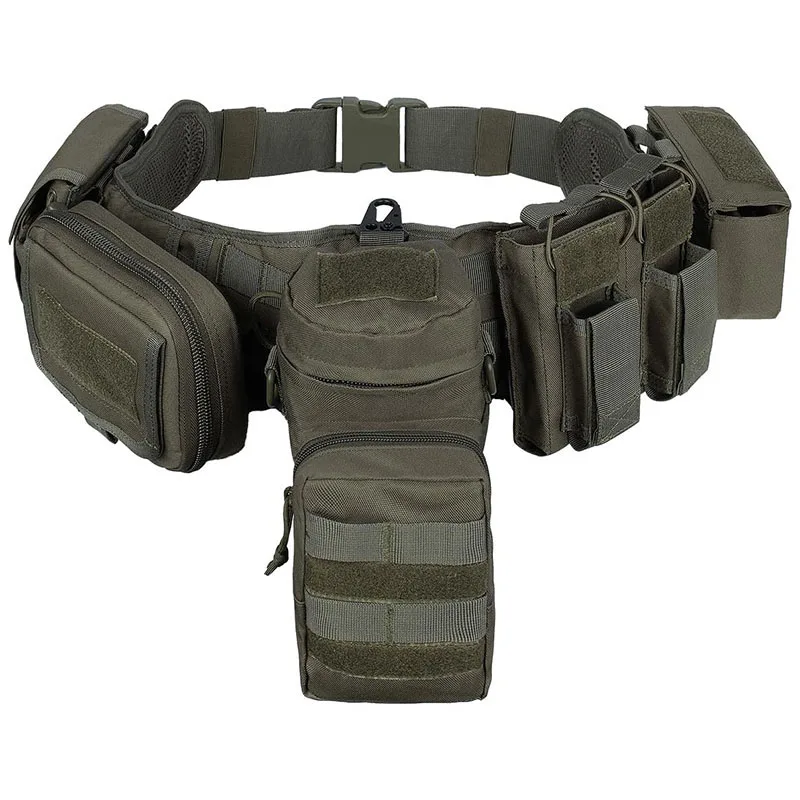 High Duty Training High Density Material Modular Equipment Tactical Belt Mountaineering Sport Enthusiasts Tactic Waist Belt
