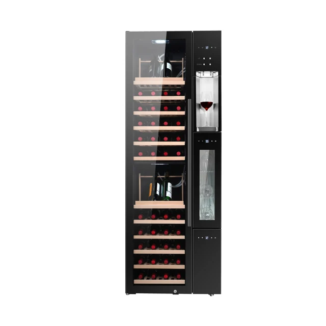 Built In 64 Bottles Wine Cellar Cooler Refrigerator Fridge And Wine