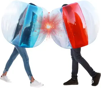 Customized Outdoor PVC Inflatable Bumper Ball for Kids Advertising Inflatables Soccer Ball