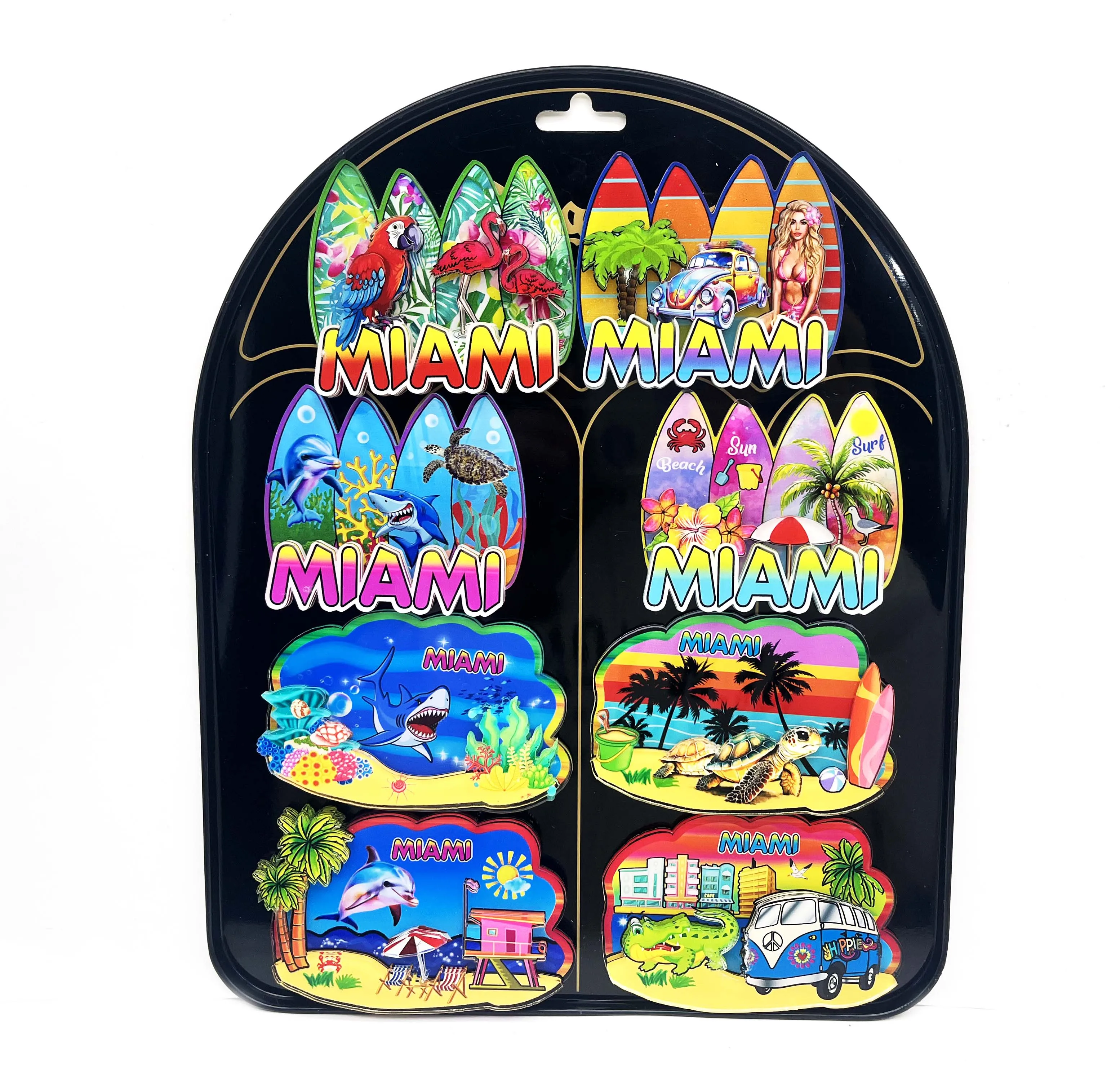 thumbnail image 2 of Classic Magnets Miami City Magnet | Large Souvenir Magnet | Made In USA | CTY-116 2 of 3